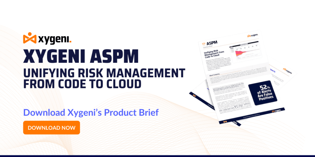 Product Brief Xygeni ASPM application security