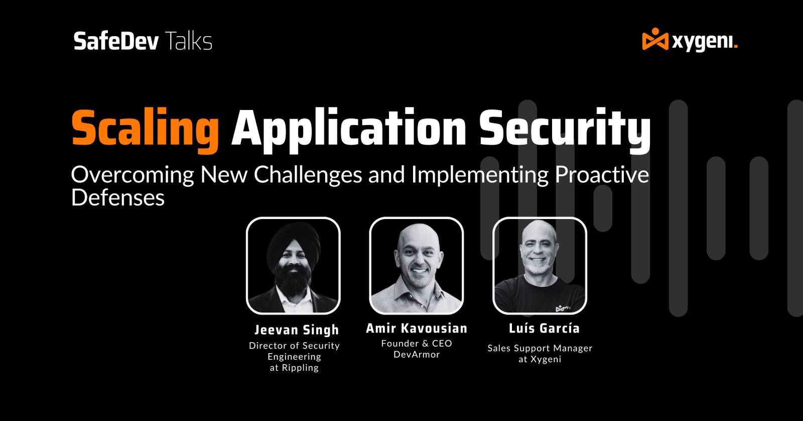 Scaling application security SafeDev Talks
