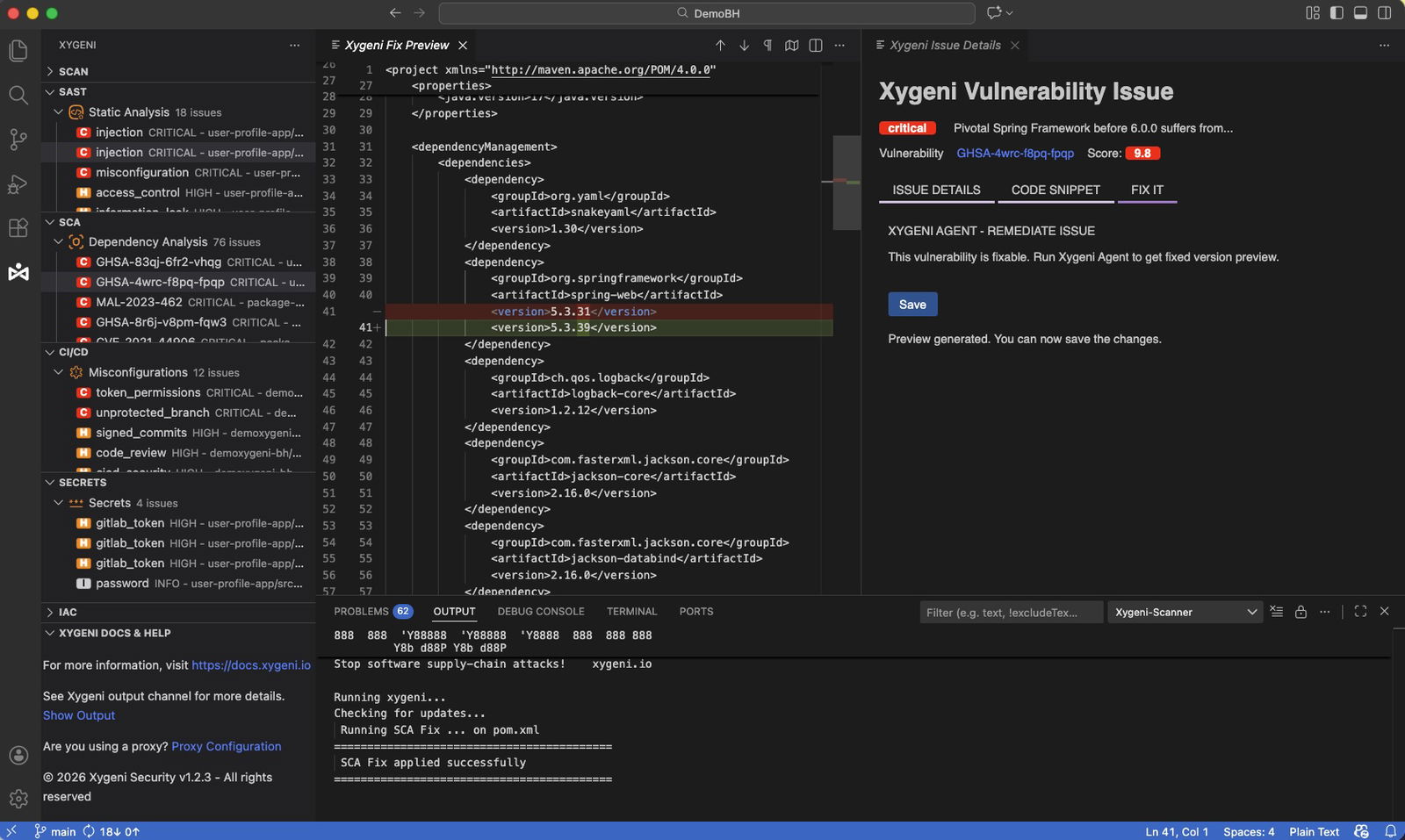 DevAI usage with developer control